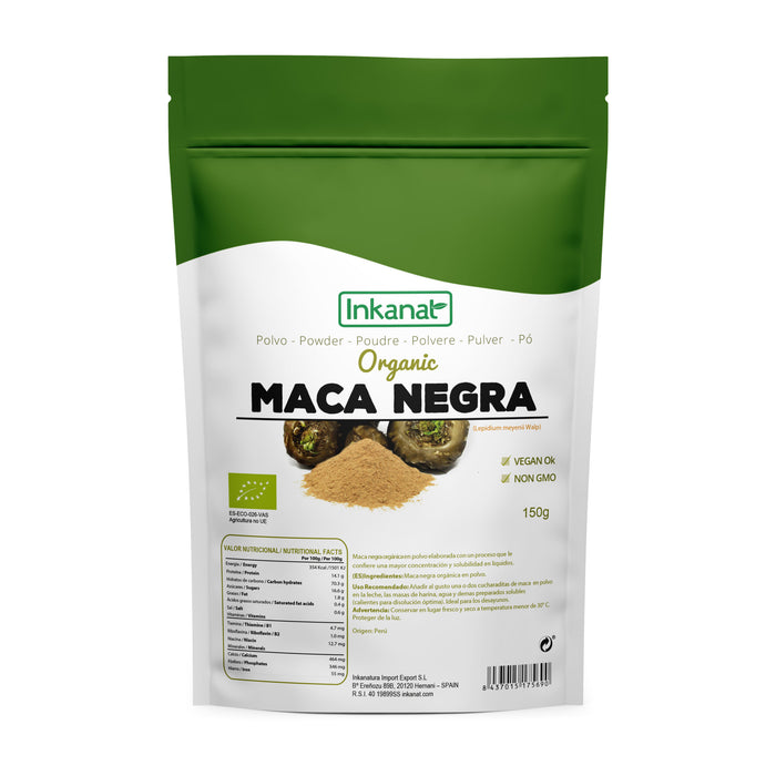 bio Maca schwarz, Pulver