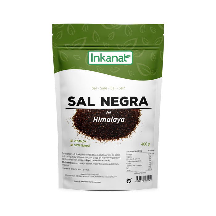Schwarzes Salz aus dem Himalaya – Kala Namak, 400 g